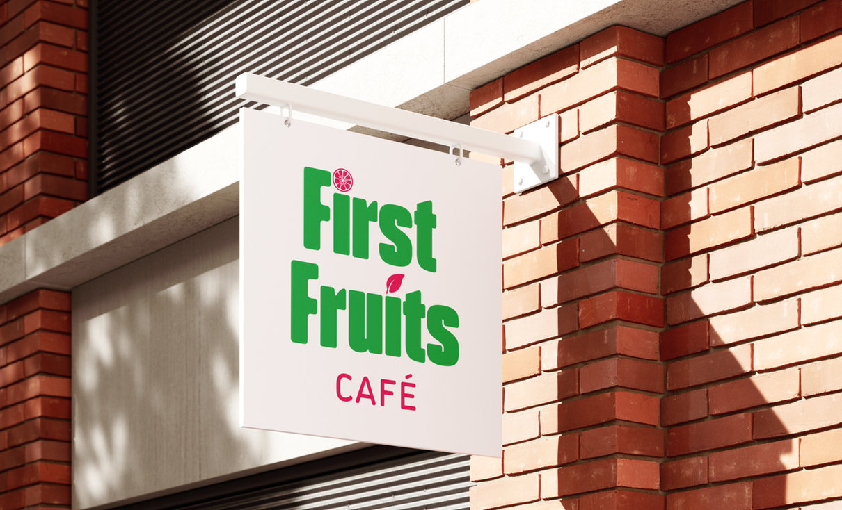 First Fruits Café — brand identity